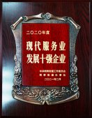 公司榮獲“2020年度柯橋街道現(xiàn)代服務(wù)業(yè)發(fā)展十強(qiáng)企業(yè)”